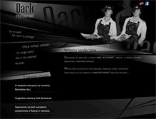 Tablet Screenshot of darkrestaurant.pl